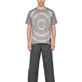T-shirt AuraLite tie-dye in grigio 
