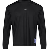 T-shirt manica lunga AuraLite in nero 