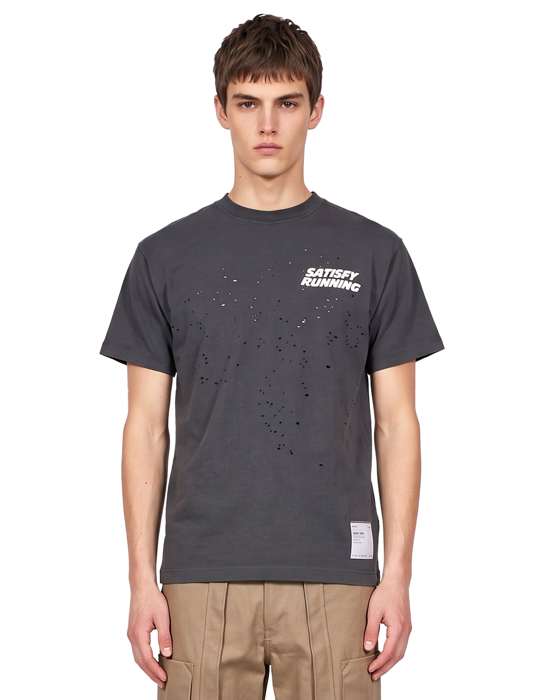 T-shirt MothTech in grigio 