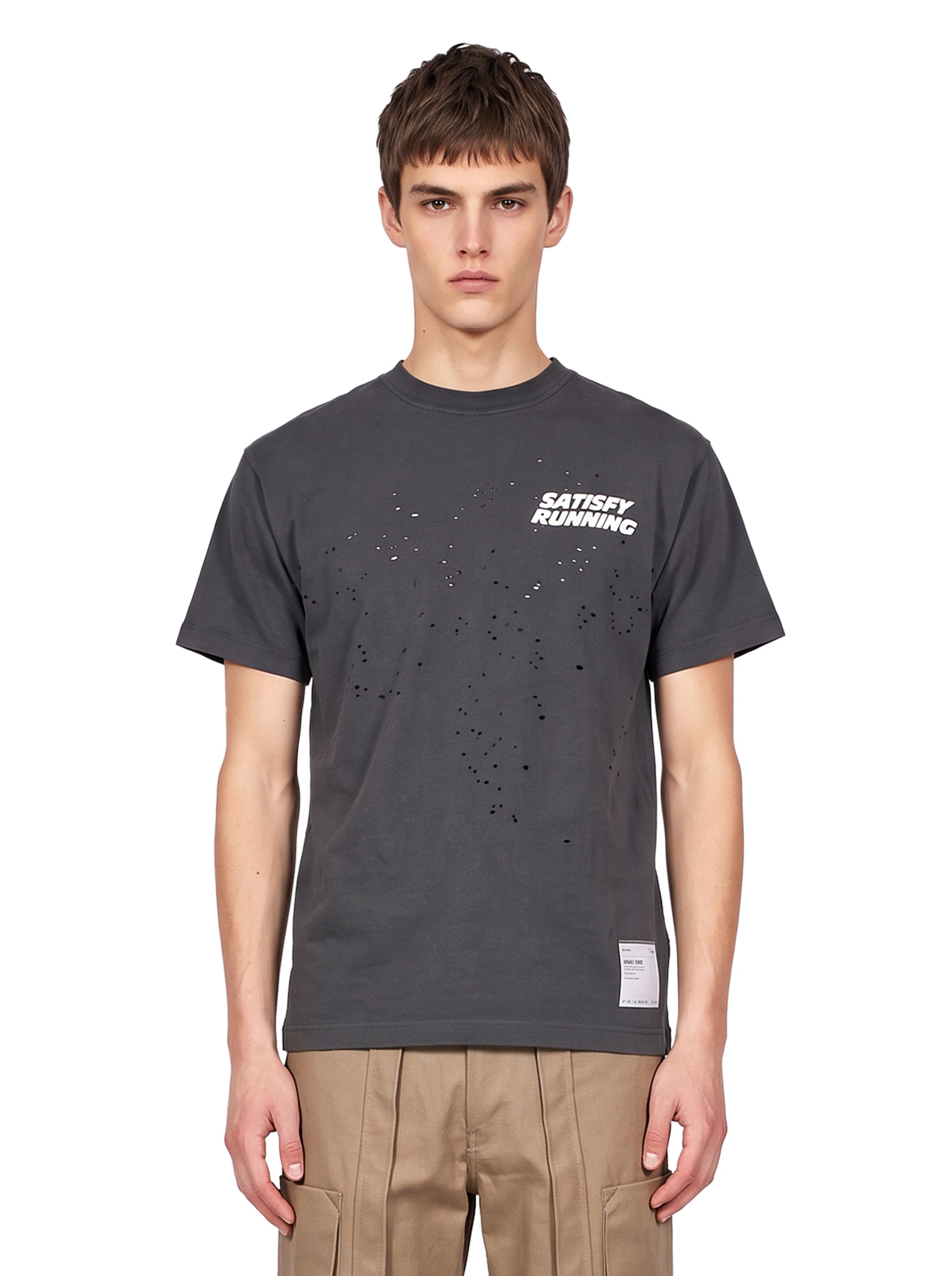 T-shirt MothTech in grigio 