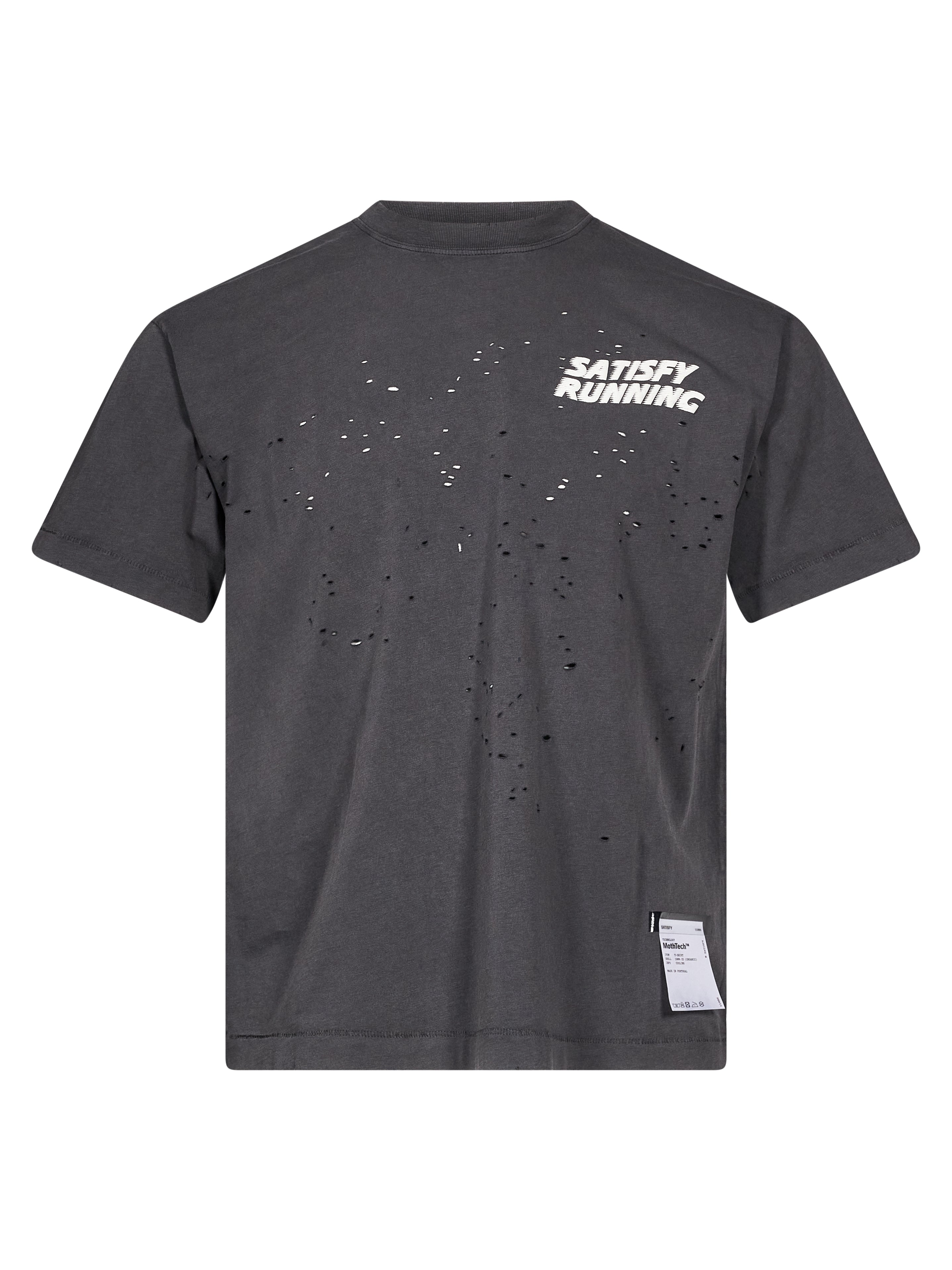 T-shirt MothTech in grigio 