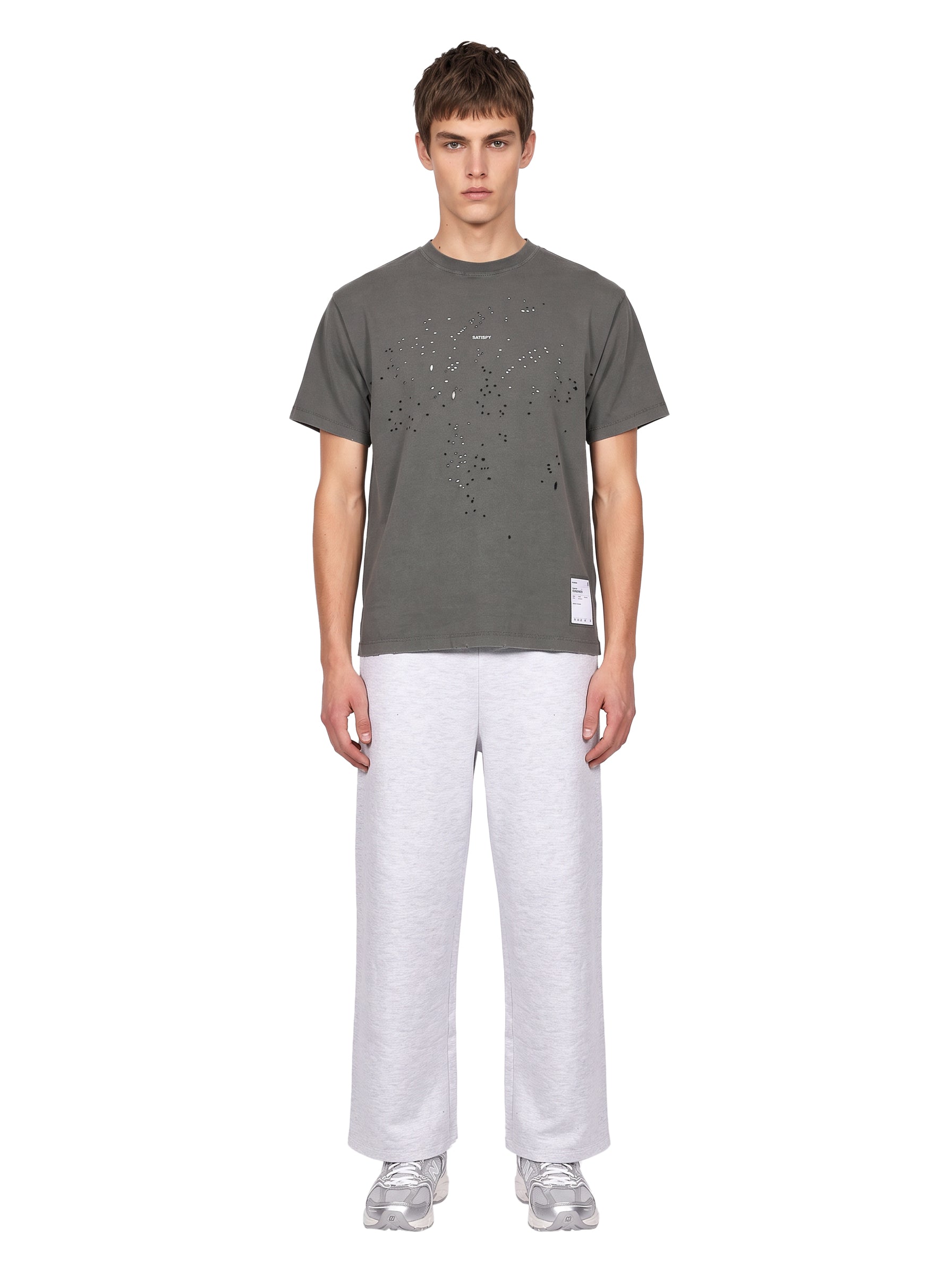 T-shirt MothTech in grigio 