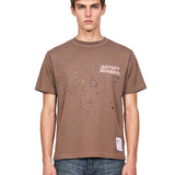 T-shirt MothTech in marrone 