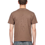 T-shirt MothTech in marrone 