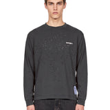 T-shirt manica lunga MothTech in grigio 
