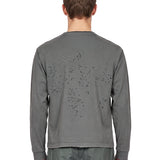 T-shirt manica lunga MothTech in grigio 