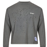 T-shirt manica lunga MothTech in grigio 