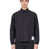 Camicia tecnica PeaceShell River Shirt in nero 