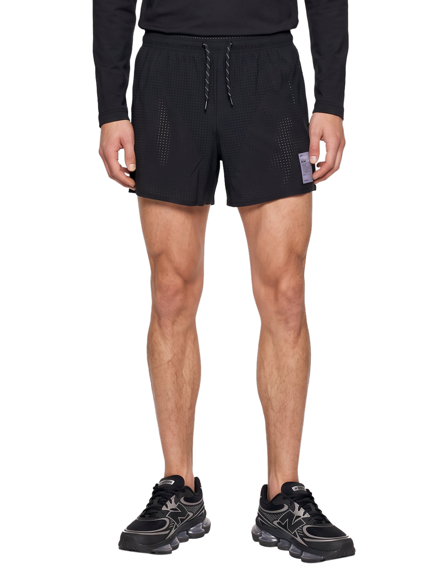 Shorts tecnici Space-O in nero 