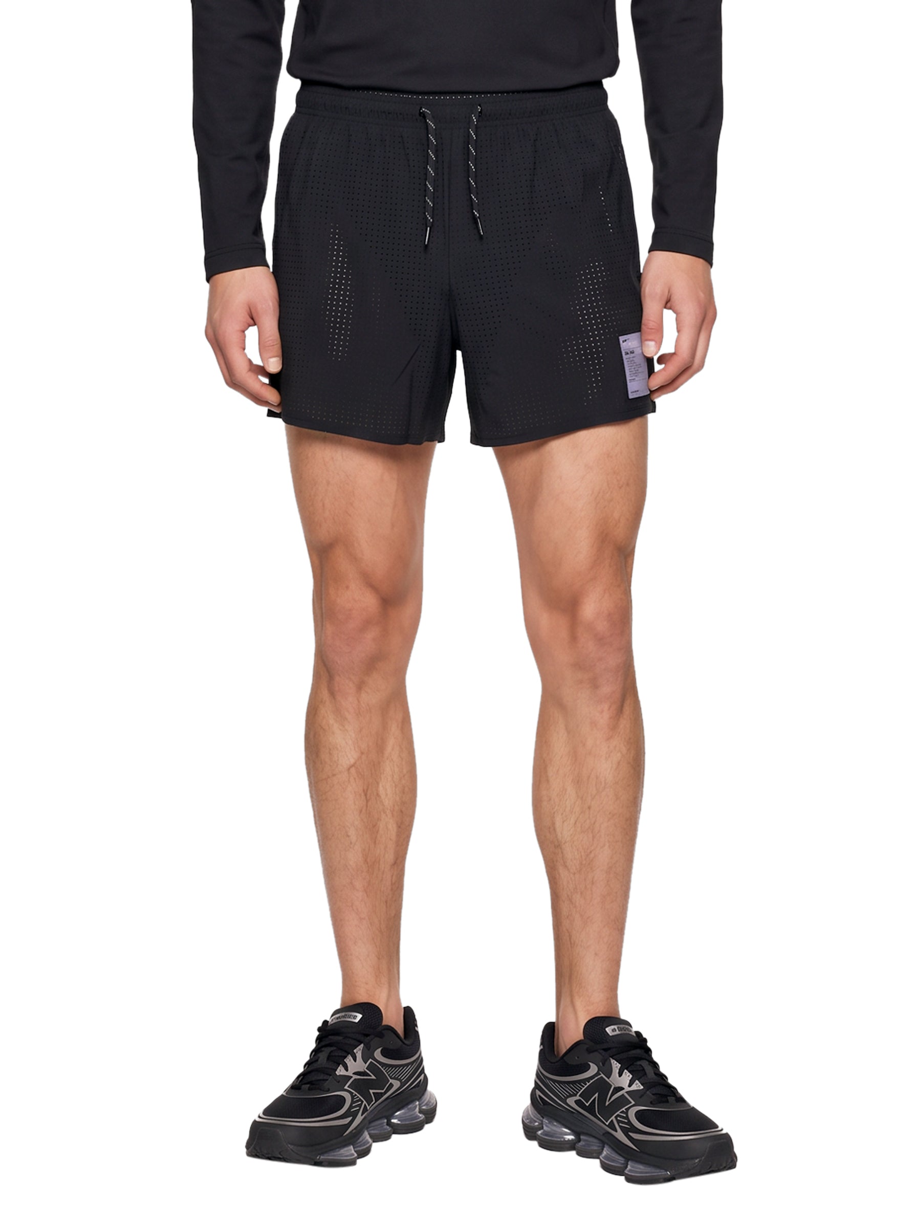 Shorts tecnici Space-O in nero 
