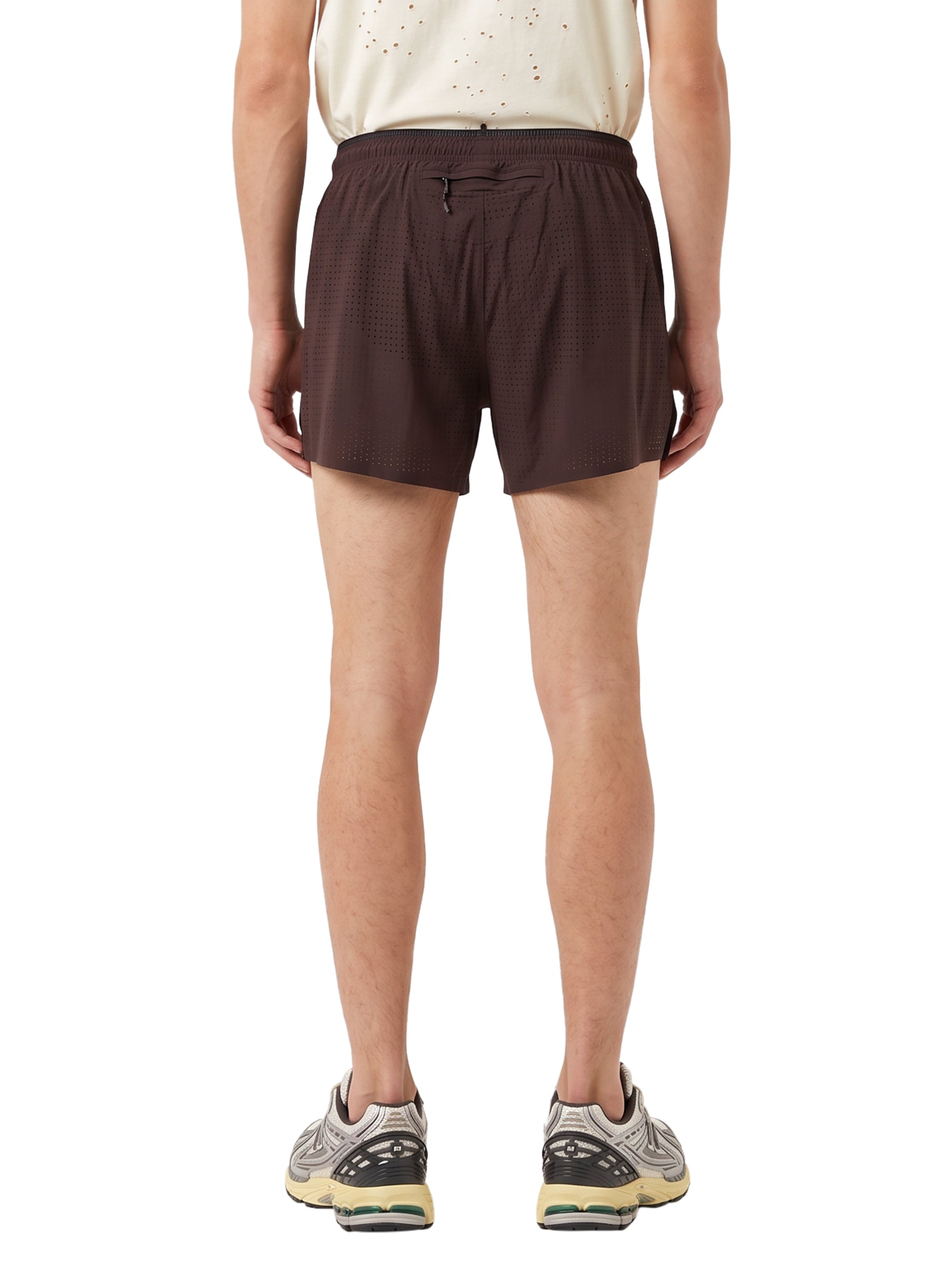 Shorts tecnici Space-O marrone Deep Mahogany 