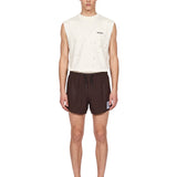 Shorts tecnici Space-O marrone Deep Mahogany 