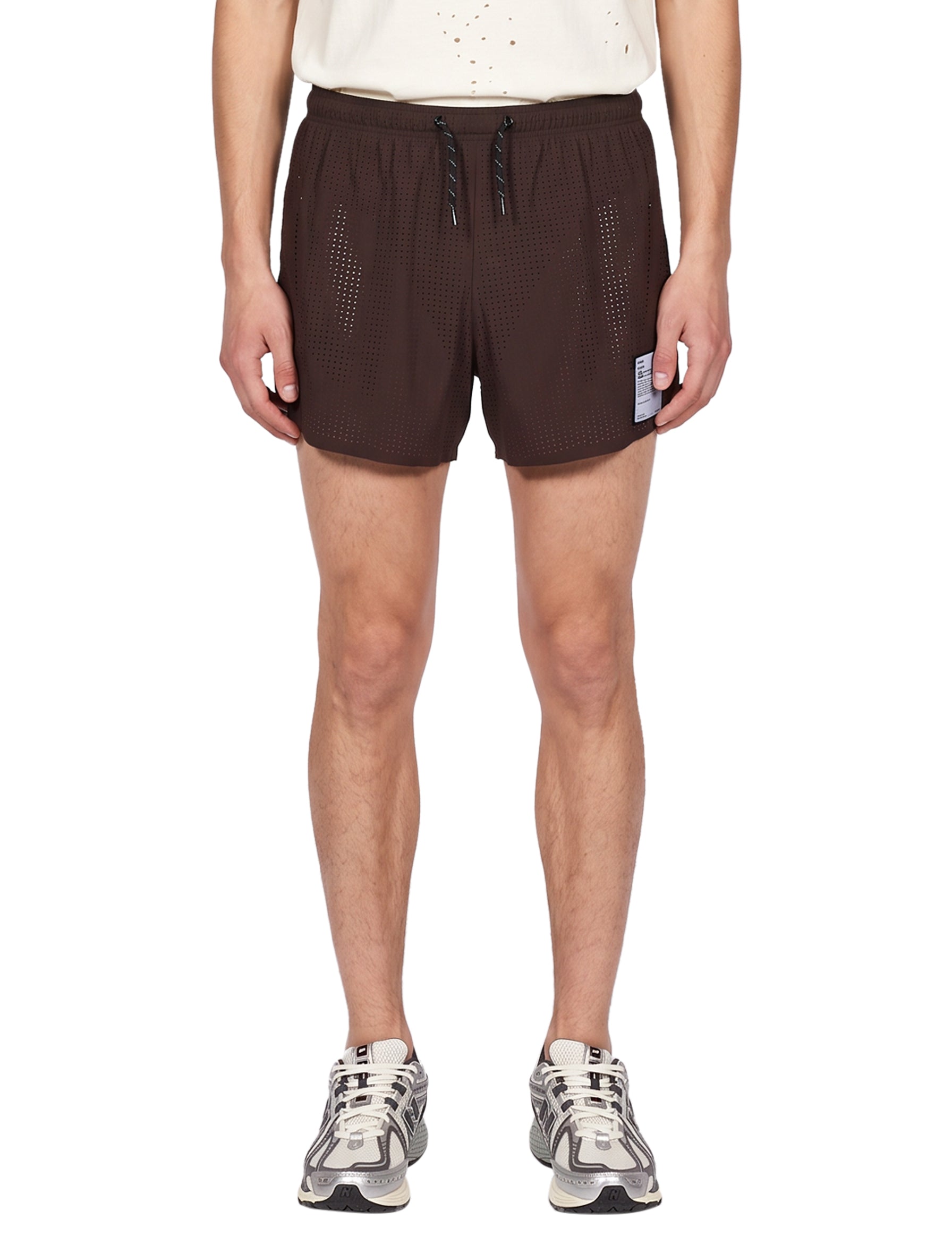 Shorts tecnici Space-O marrone 