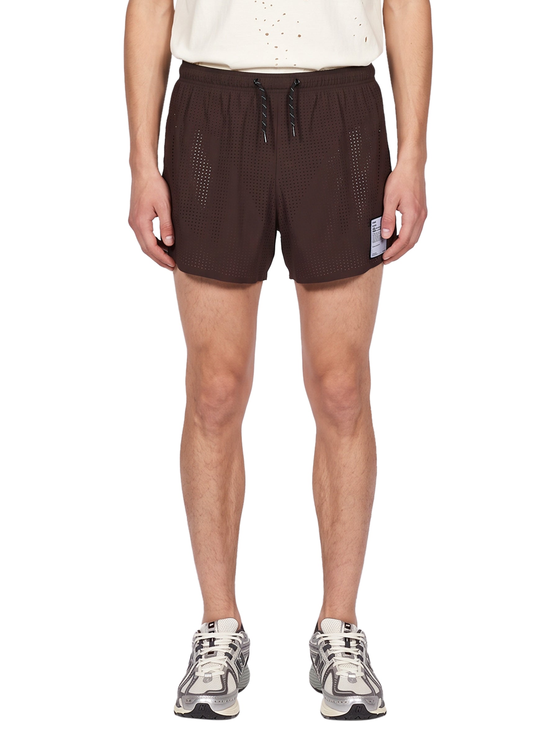 Shorts tecnici Space-O marrone 