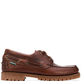 Mocassini con lacci Acadia in marrone 