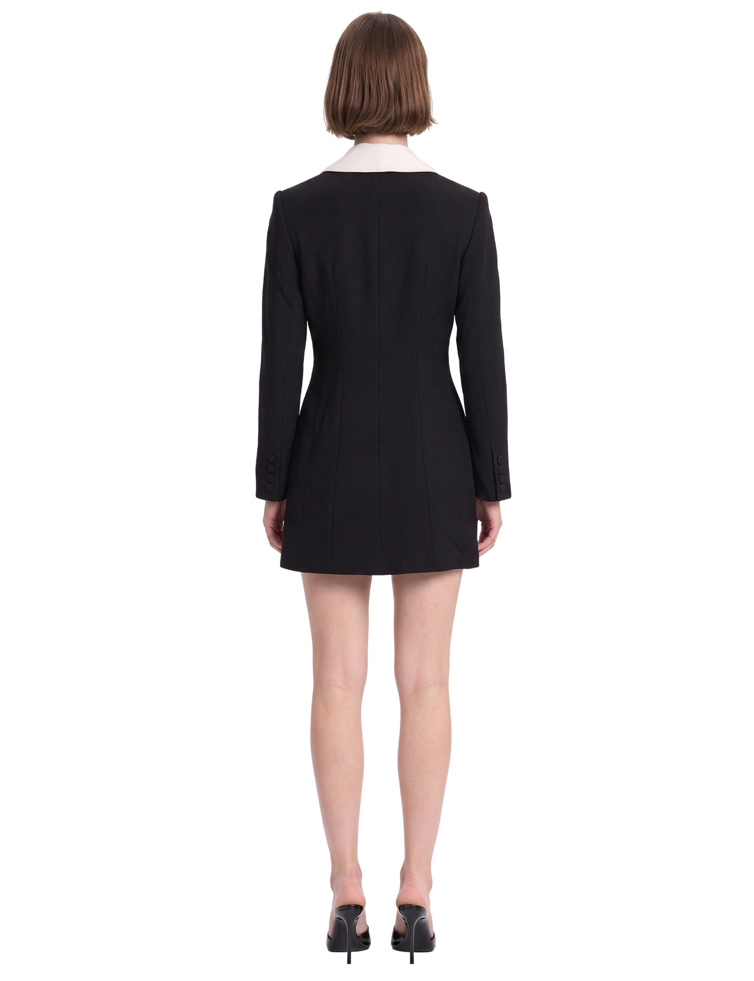 Abito blazer in nero 