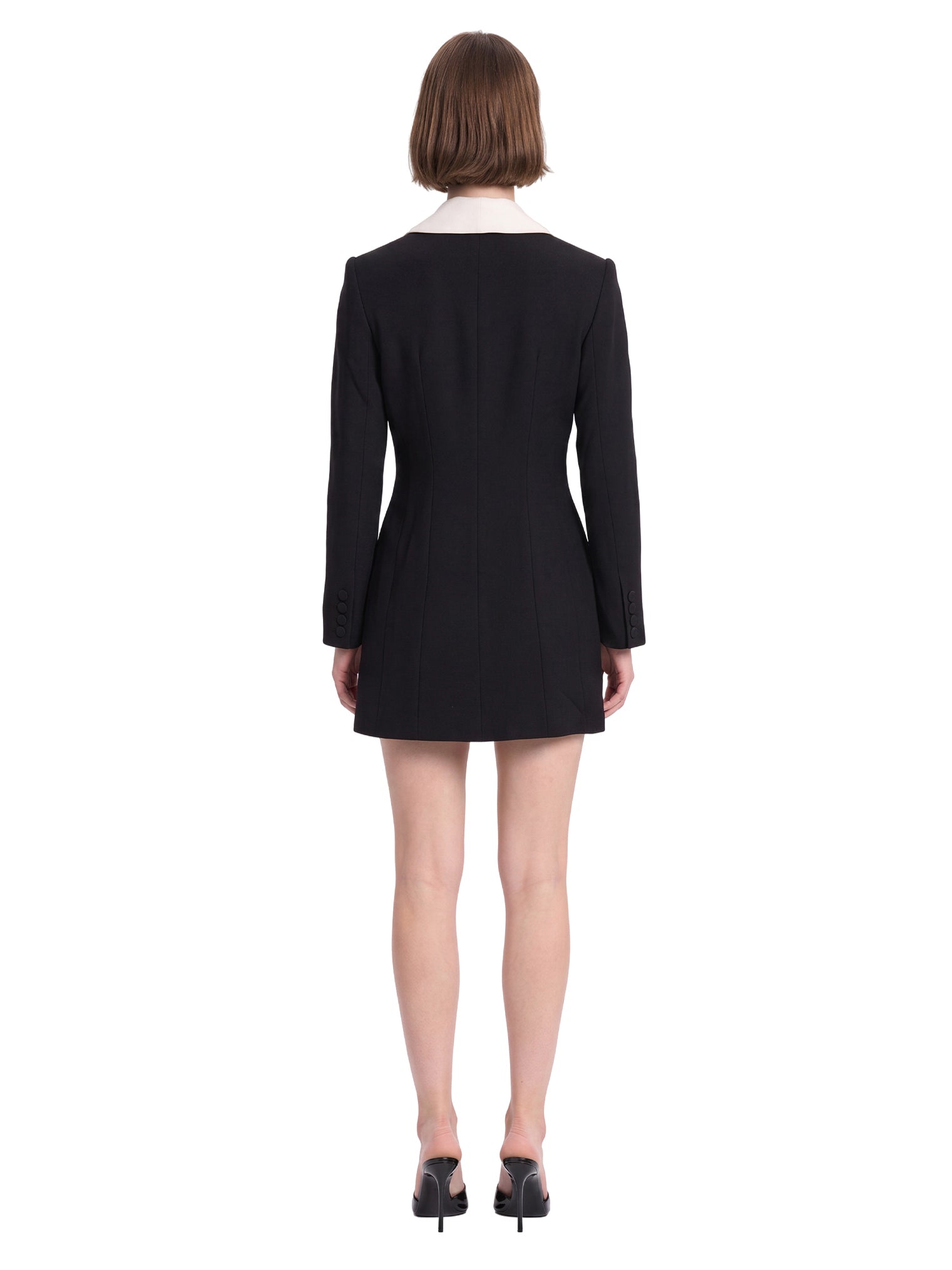 Abito blazer in nero 