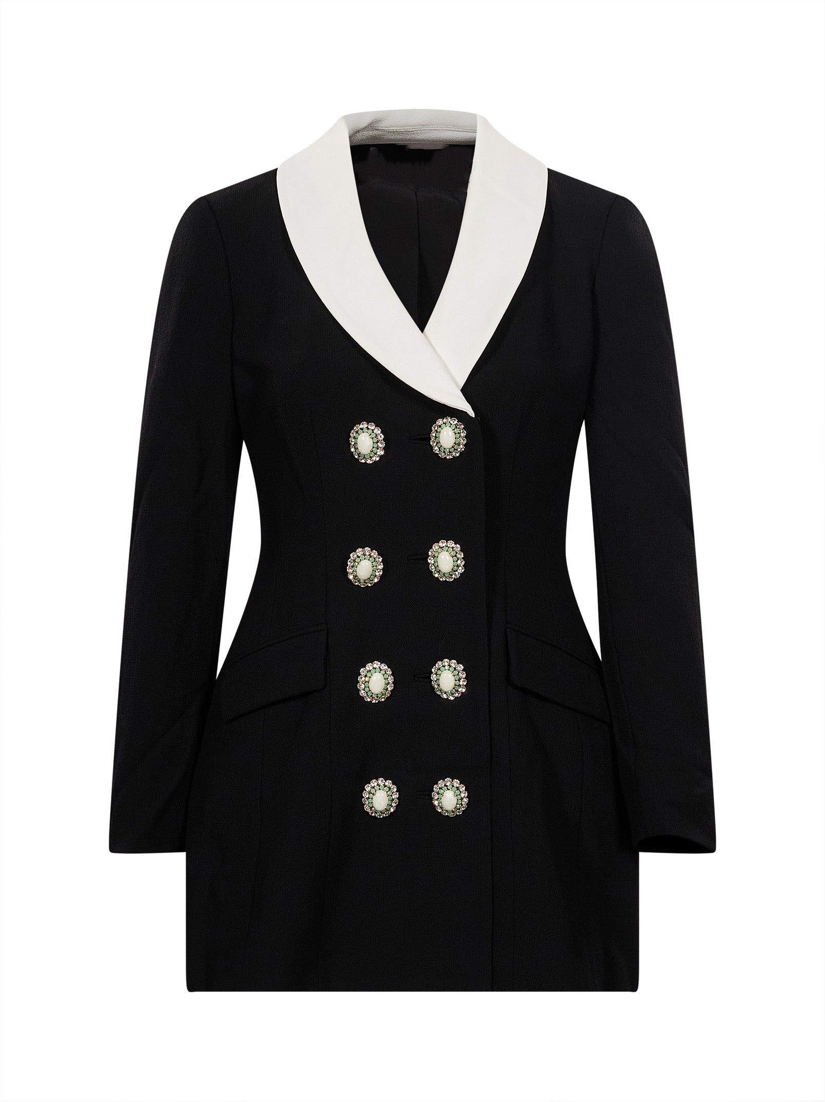Abito blazer in nero 