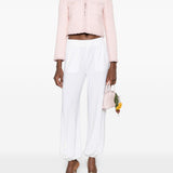 Giacca con paillettes in rosa 