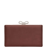 Clutch Chainmail in marrone 