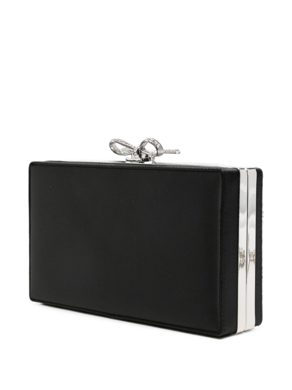 Clutch con cristalli in argento 