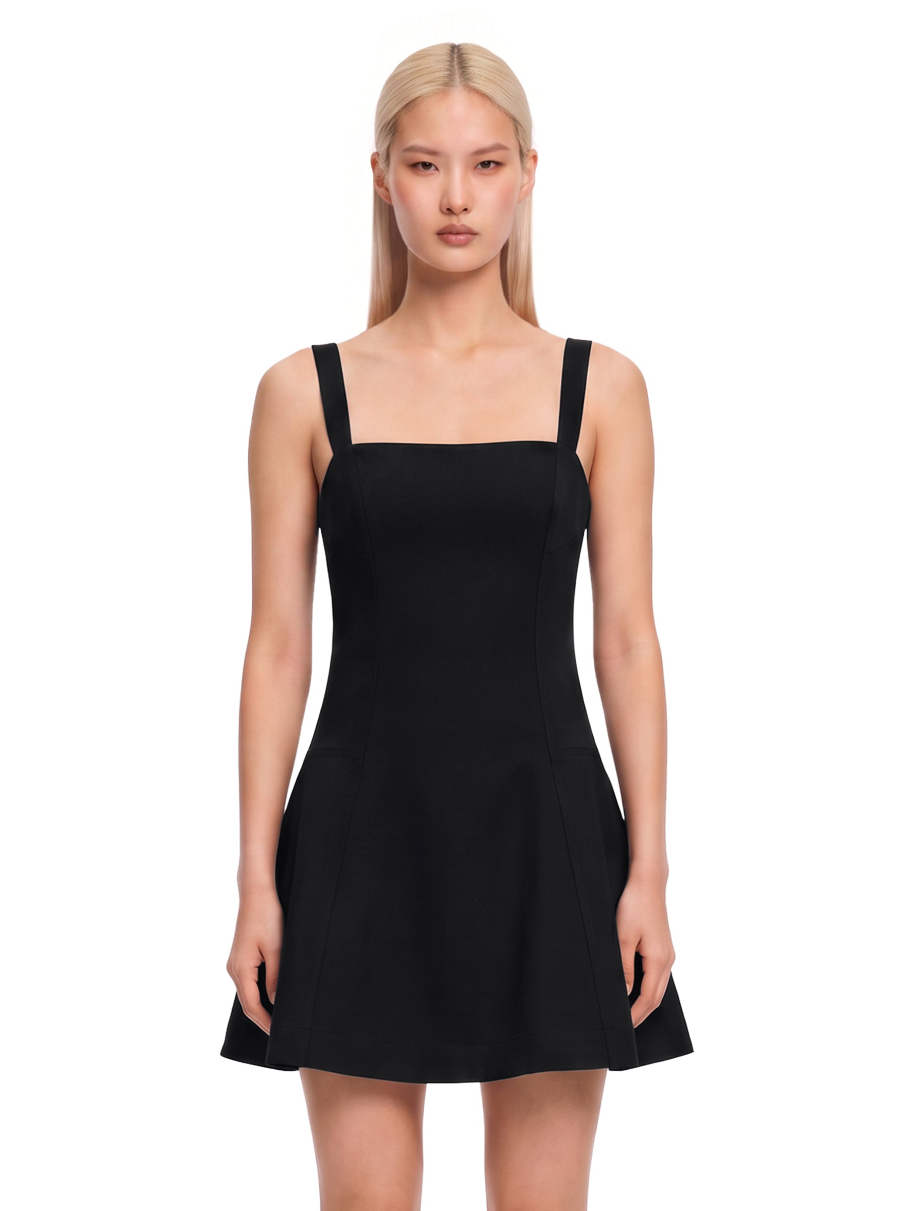 Abito corto Sadie in nero 