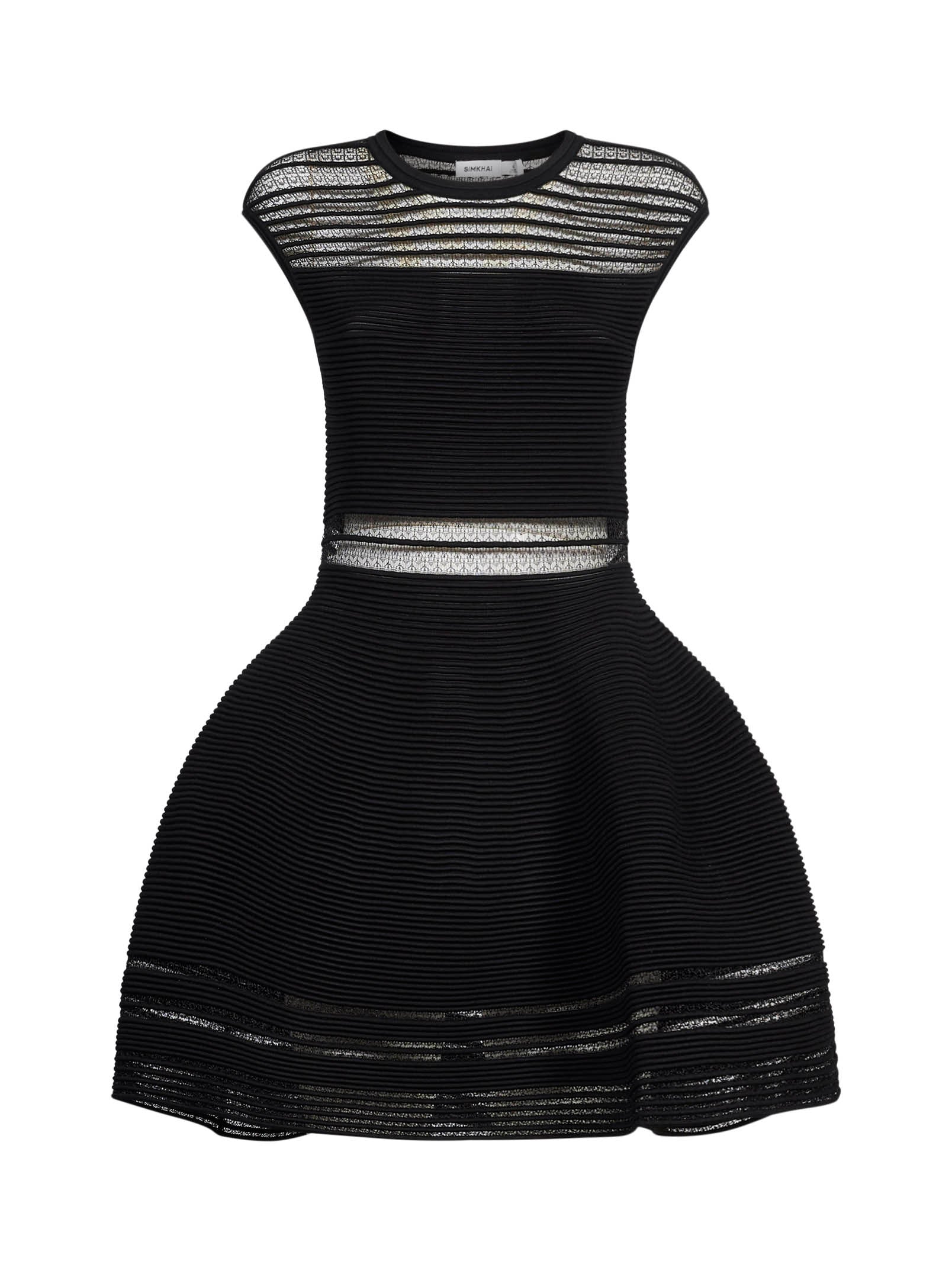 Abito mini in maglia Esri in nero 