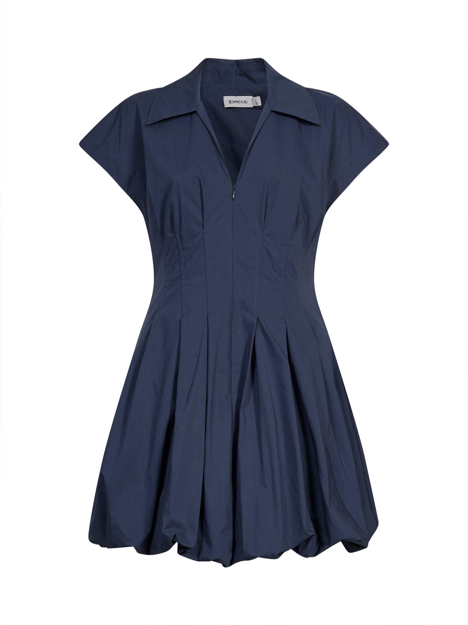 Abito mini Lirinne Bubble in blu 