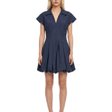 Abito mini Lirinne Bubble in blu 