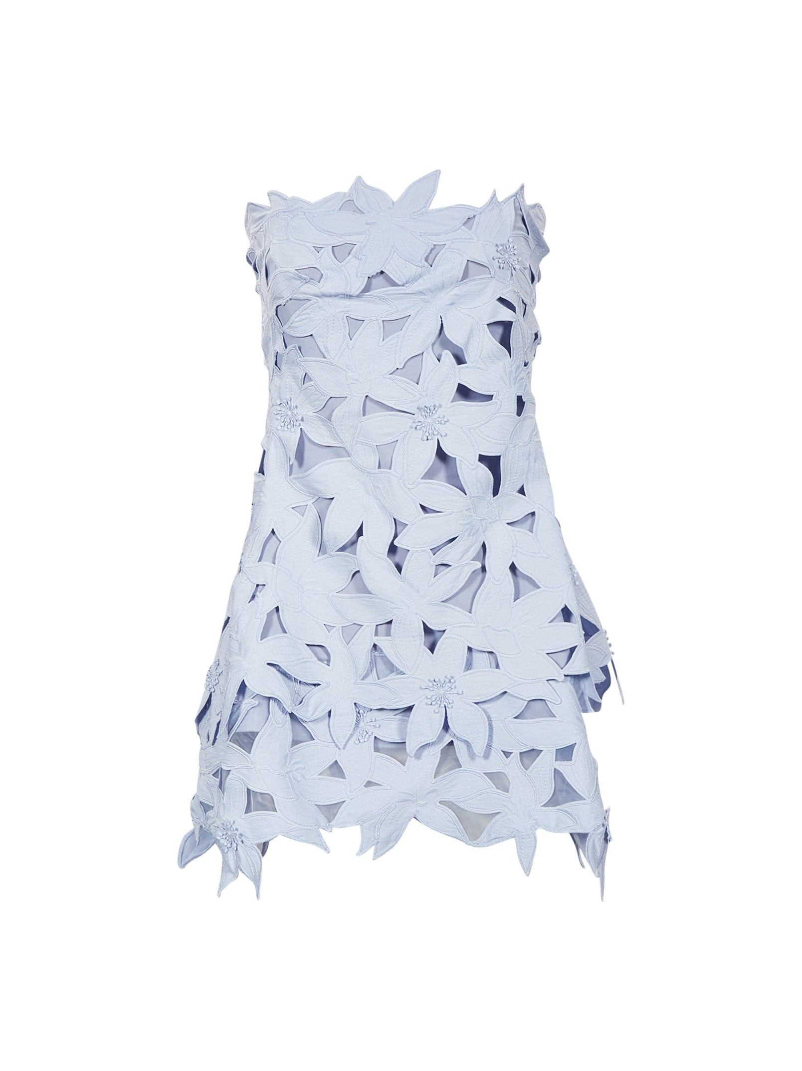 Abito mini Miri in azzurro 