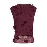 Top Tessa in bordeaux 