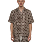Camicia Casper in seta multicolor 