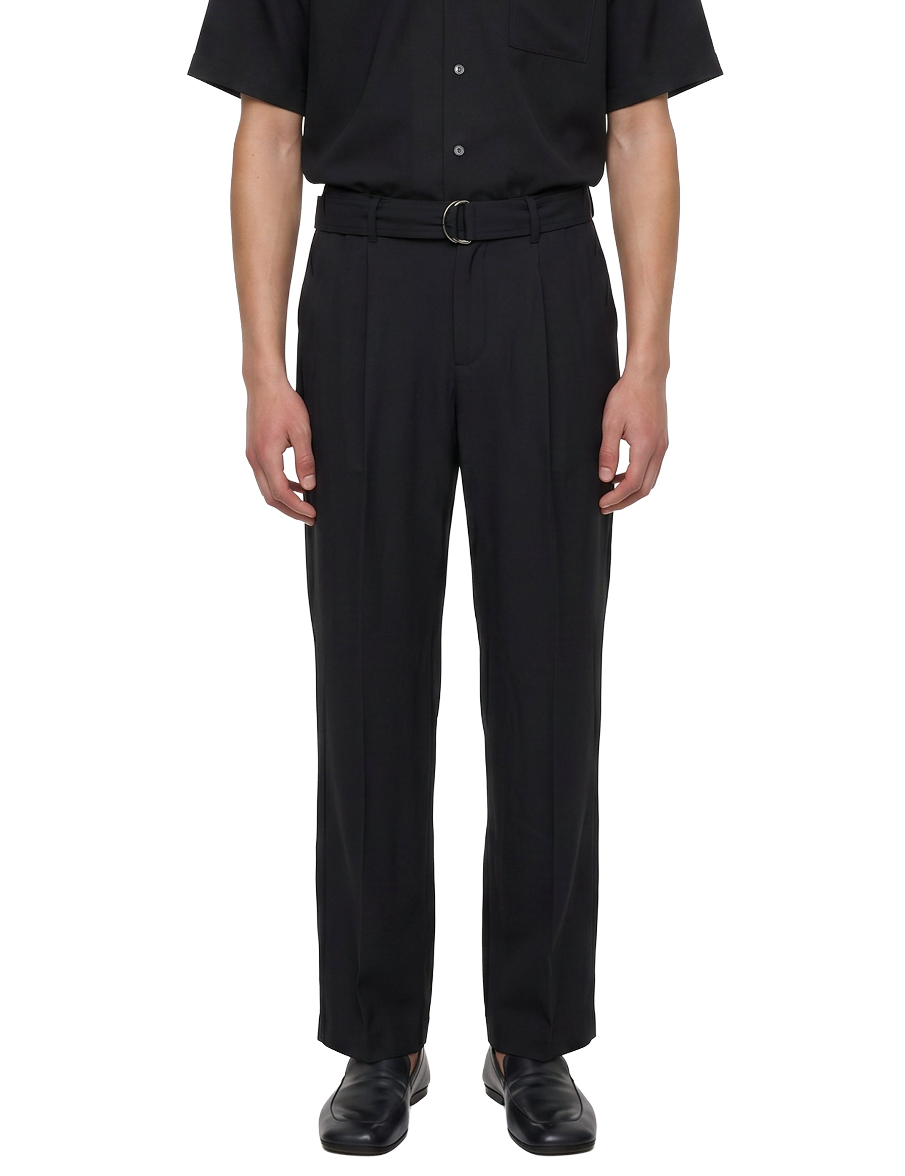 Pantaloni sartoriali Elvis in nero 