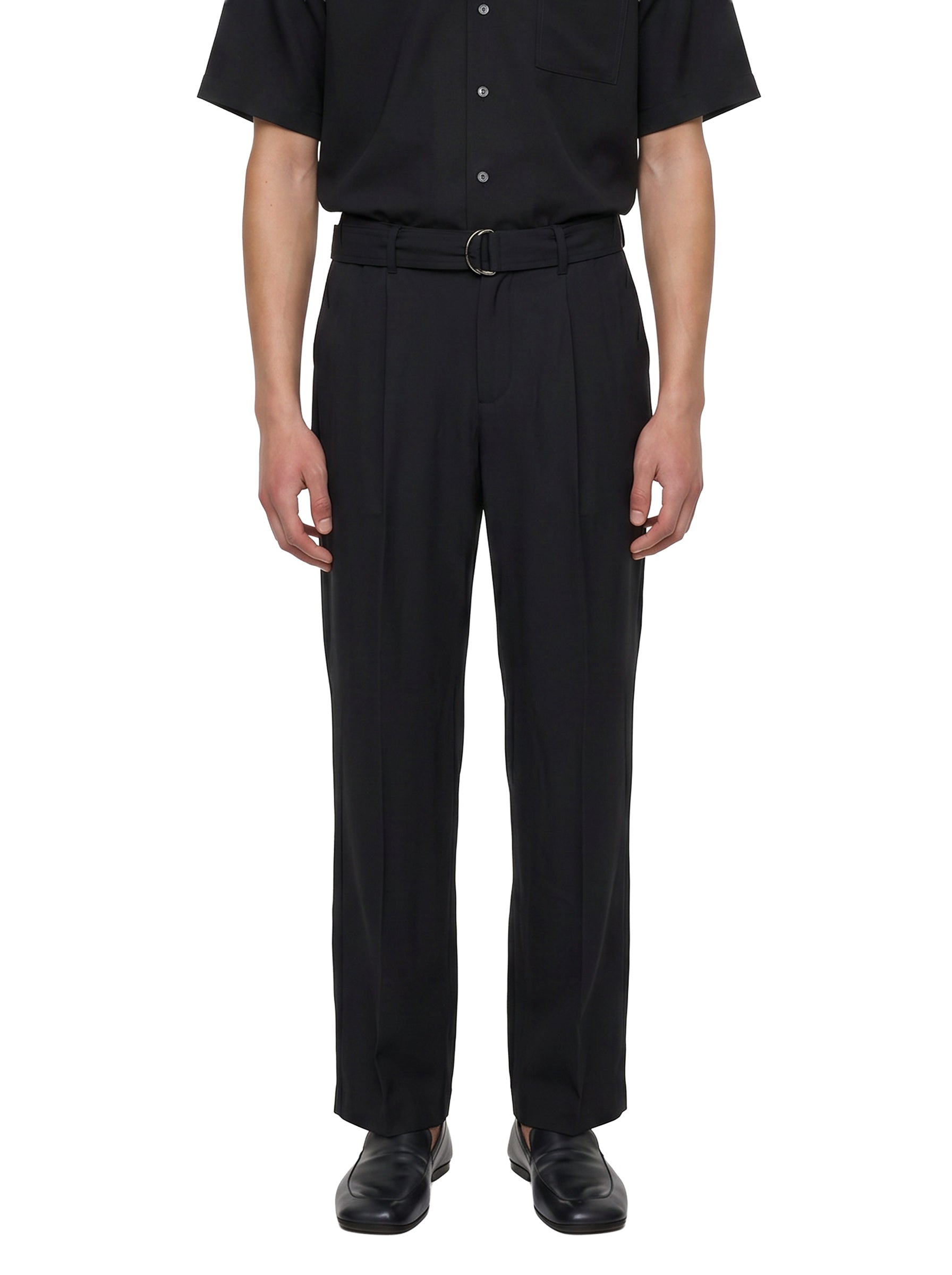 Pantaloni sartoriali Elvis in nero 