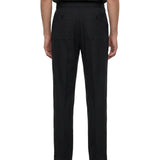 Pantaloni sartoriali Elvis in nero 