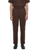 Pantaloni sartoriali Elvis in marrone