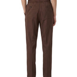 Pantaloni sartoriali Elvis in marrone 