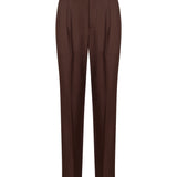 Pantaloni sartoriali Elvis in marrone 