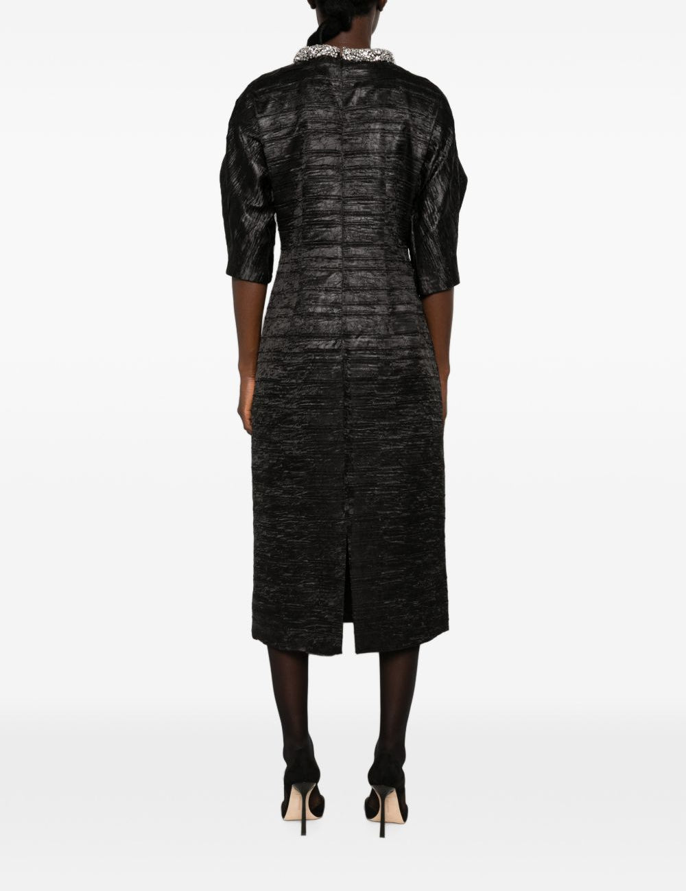 Abito midi Asleigh in nero 