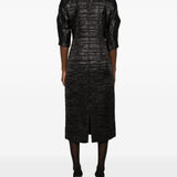 Abito midi Asleigh in nero 