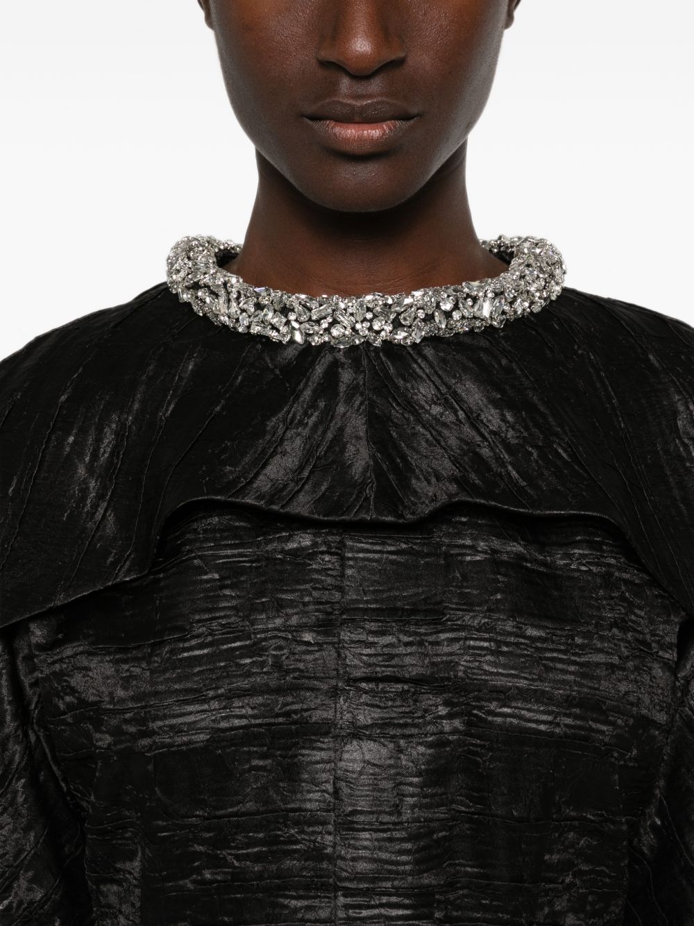 Abito midi Asleigh in nero 
