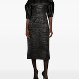 Abito midi Asleigh in nero 