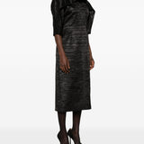Abito midi Asleigh in nero 