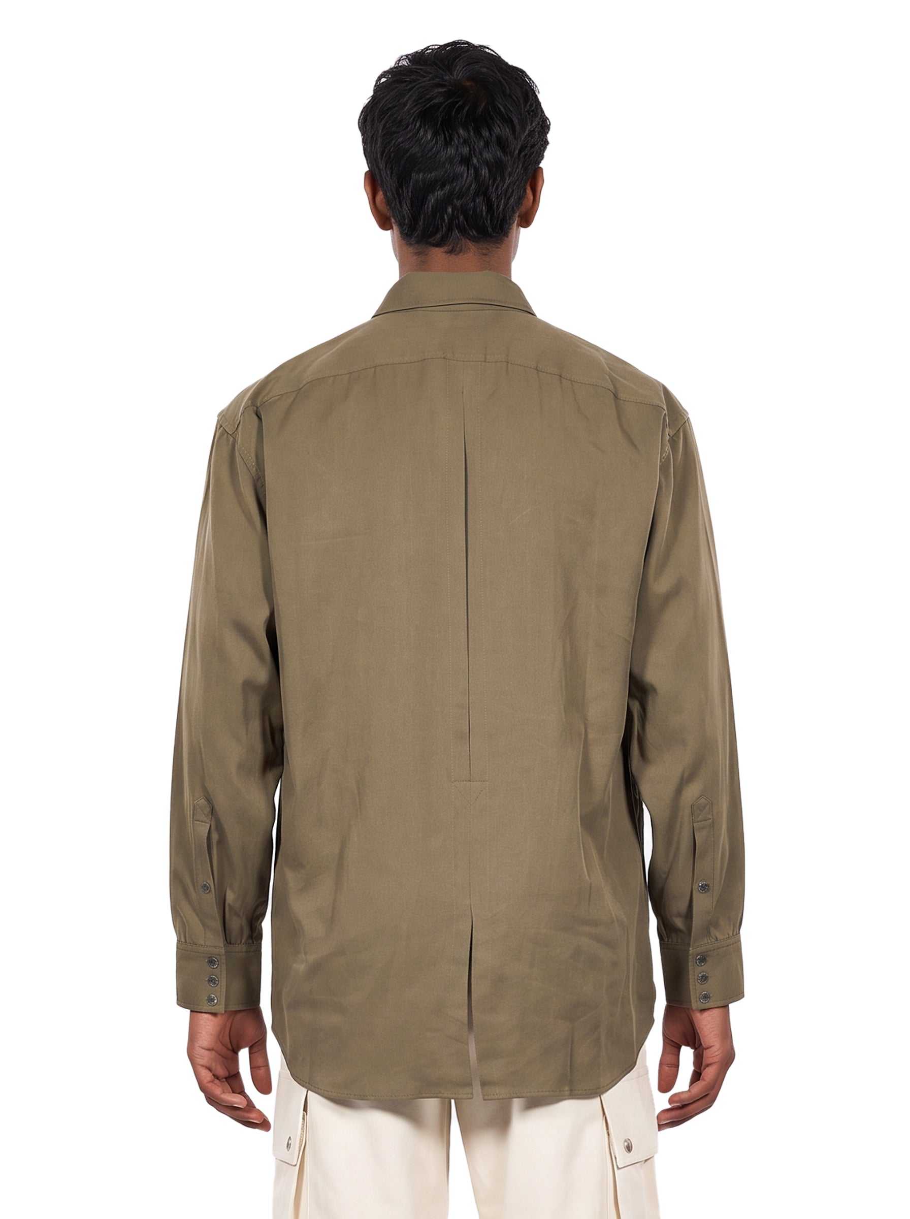 Camicia Workwear in verde 