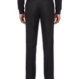 Pantalone Julian con pences in nero 
