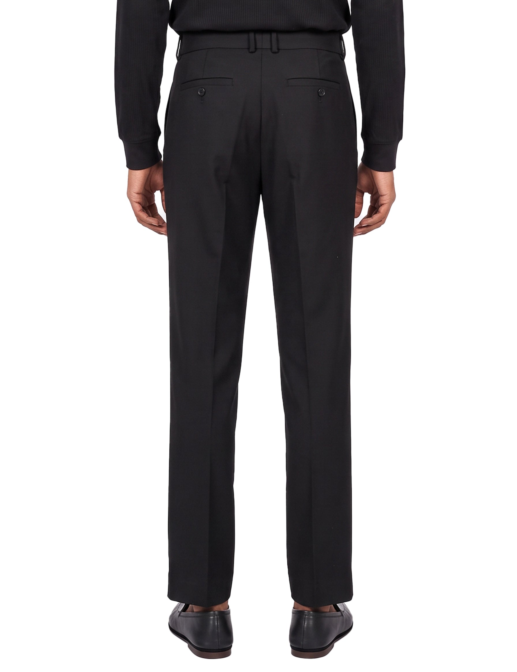 Pantalone Julian con pences in nero 