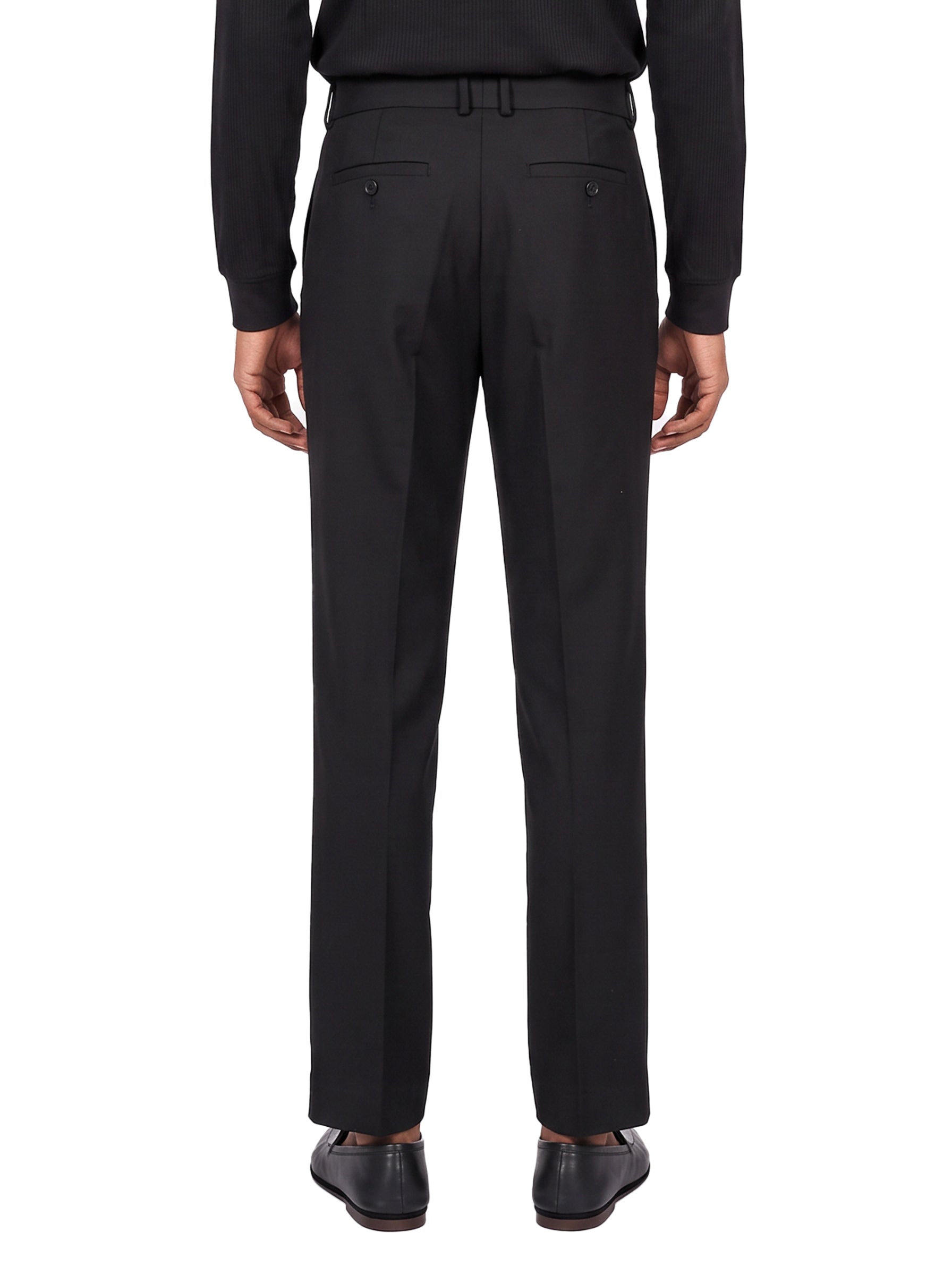 Pantalone Julian con pences in nero 