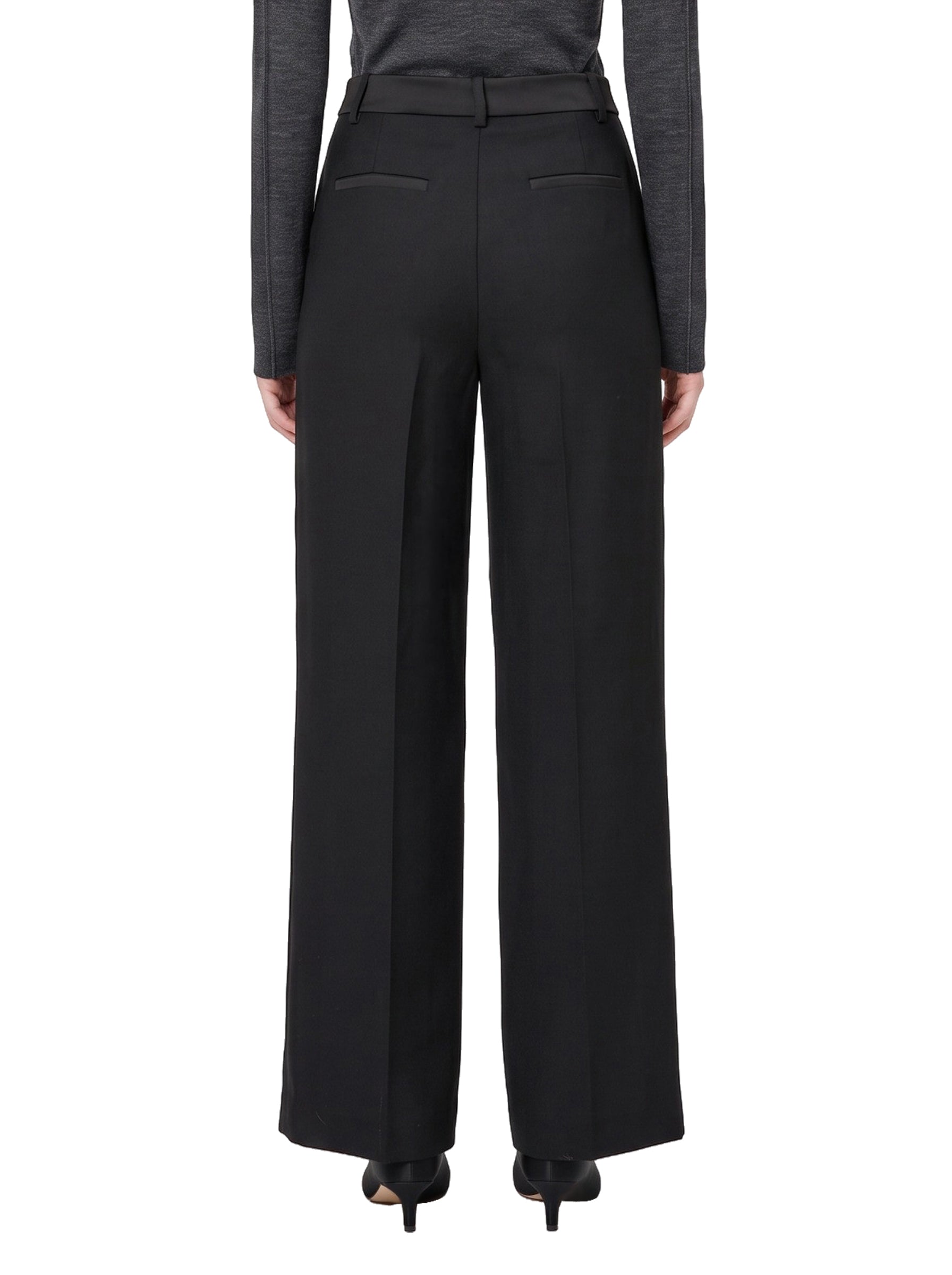 Pantaloni Kaia in nero 