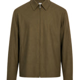 Giacca blouson Sidney in verde oliva 