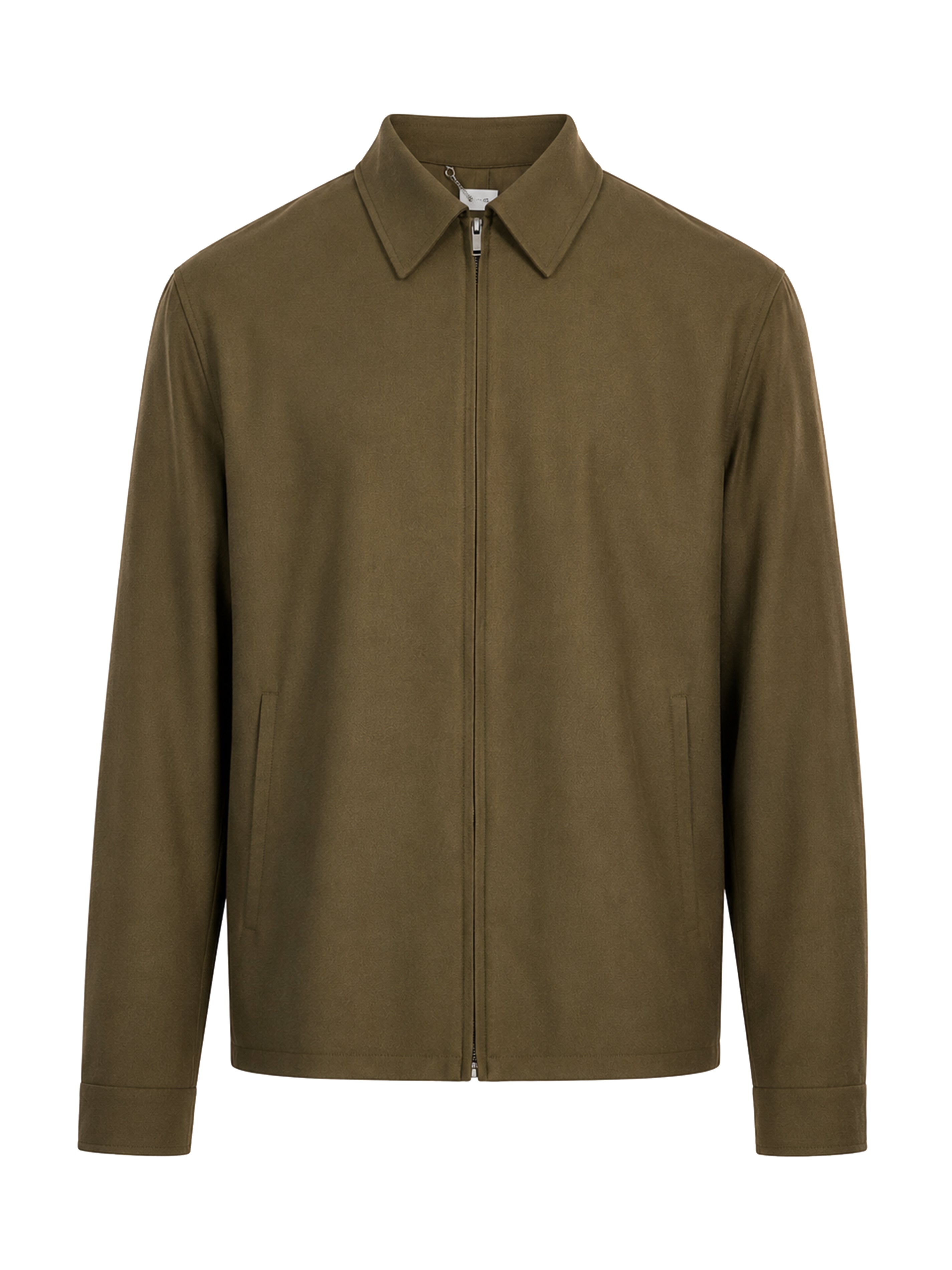Giacca blouson Sidney in verde oliva 